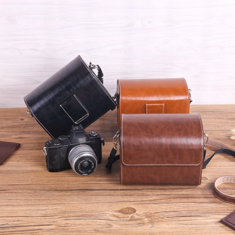 Borsa Fotografica Retrò Per Fujifilm X10 X20 X30 X70 X100 X100V Accessori Per Fotocamere Con Tracolla Borsa Di Protezione