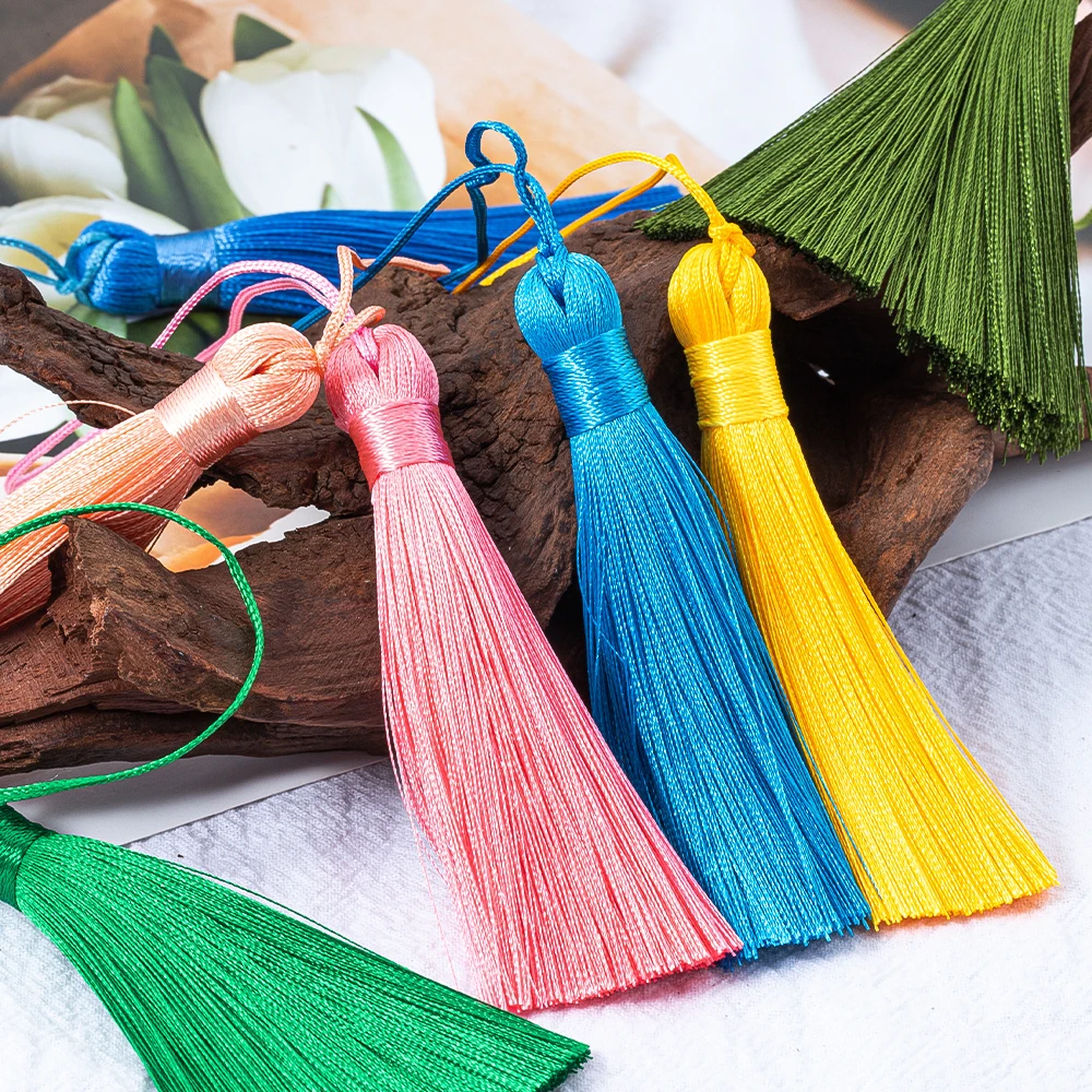 10 шт., 8 см, бахрома, отделка, Искусственные серьги, подвески, подвески, Подвески для изготовления ювелирных изделий своими руками, аксессуары для рукоделия