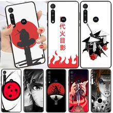 

Popular Anime Naruto For Motorola Moto G9 G8 E7 G Stylus Power Lite One Macro Hyper Fusion Edge Plus Black TPU Phone Case