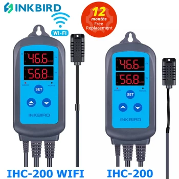 IKBIRD IHC-200 & 200 WiFi EU Socket & Plug Digital Humidity Controller สําหรับครัวเรือนความชื้นและลดความชื้นสําหรับ APP ฟรี 1