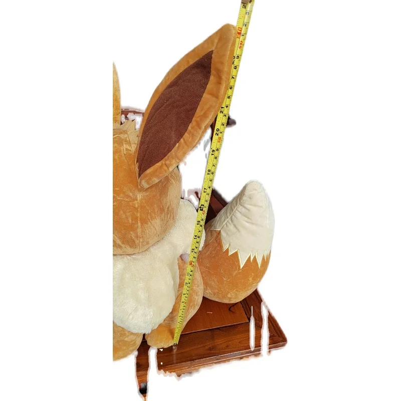 Original Japanese anime Pokemon 60cm large sitting Eevee Plush