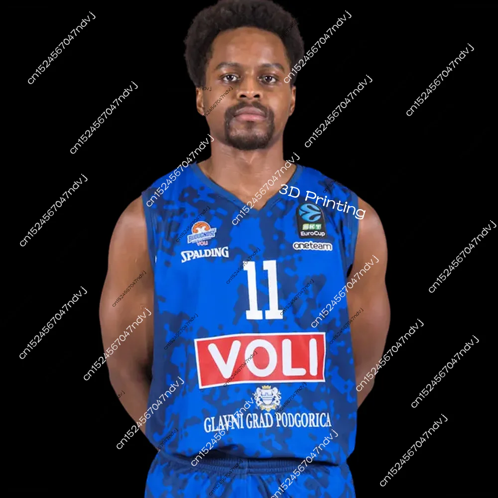 Camiseta de baloncesto Buducnost, chaleco de torneo de baloncesto