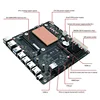 N100/i3-N305 NAS Motherboard DDR5 4x Intel i226-V 2.5G 2* M.2 NVMe 6* SATA3.0 HDMI2.0 DP Mini ITX board With PCIE 17X17CM 5