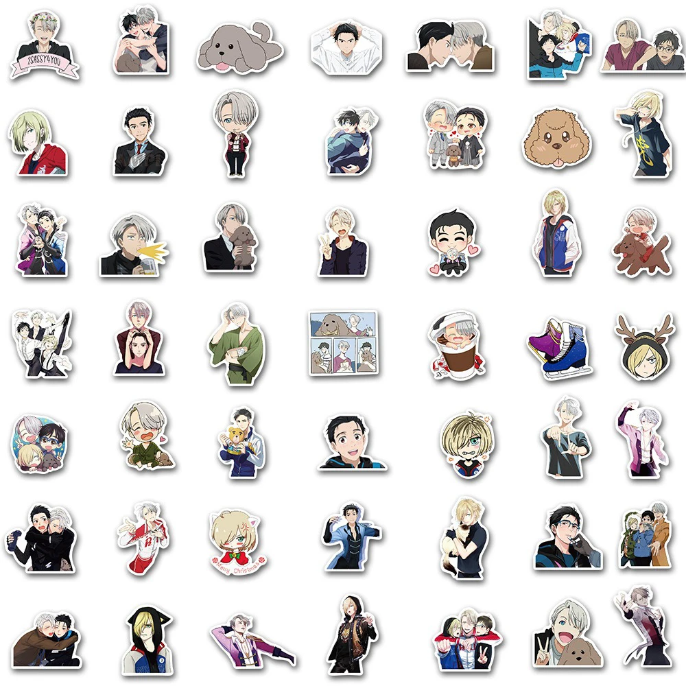 Anime Stickers 10/30/50pcs Yuri On Ice Yuri Katsuki