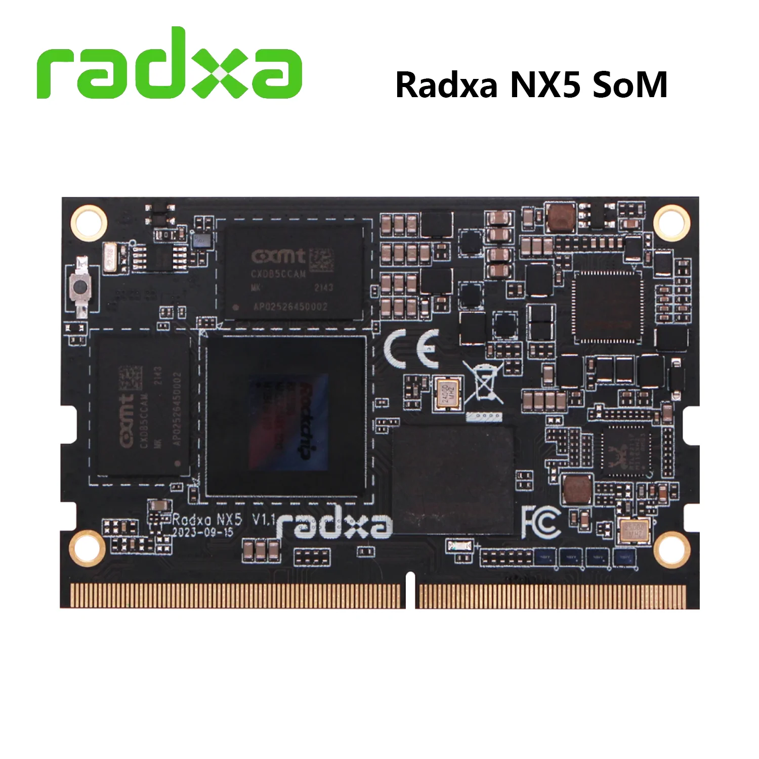 Radxa  Ӻ SoM ǻ , SODIMM ̽, NX5 RK3588S