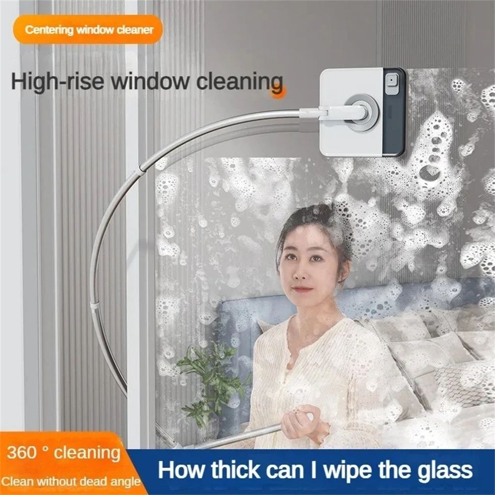 Scalable High-rise Window Brush Suitable For High-rise Window Cleaning Tools Household Doublesided Glass Wiping Cleaning Tools cleaning brush,window cleaning tool,glass cleaner brush,glass cleaning brush