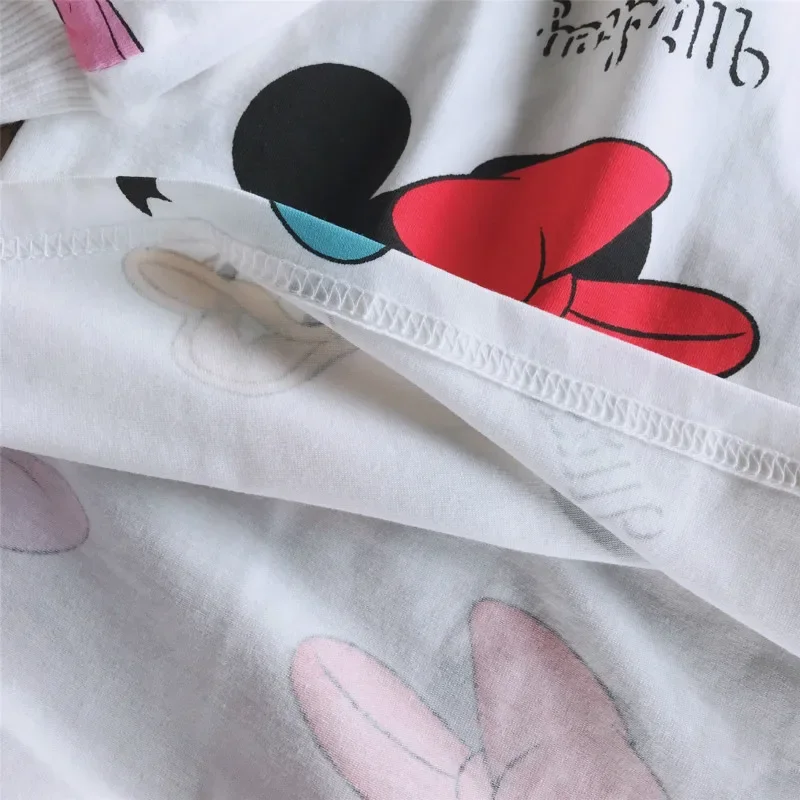 Kids Clothing Set Boys Girls Cartoon Mickey Print T-shirt Shorts 2pcs/Set