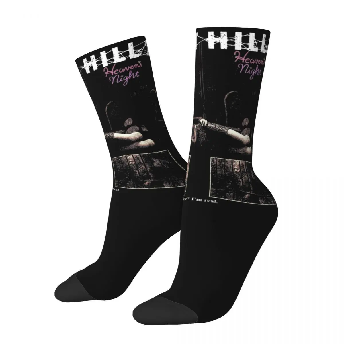 

Повседневные мужские носки SH2 Heaven Night Silent Hill Merch, удобные носки для скейтборда и платьев, всесезонные