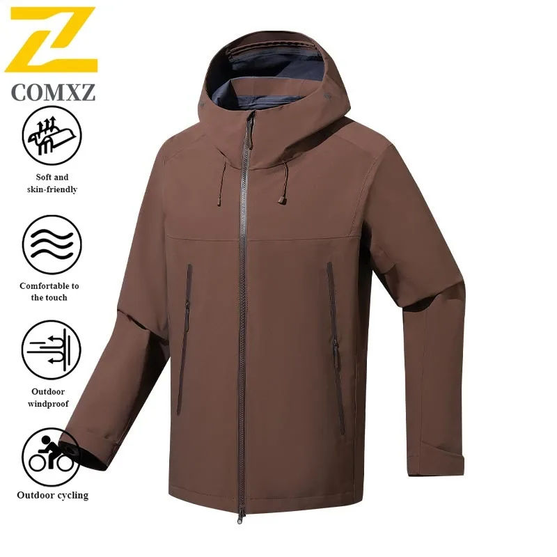 EiAO Jacket Couple's Hardshell  3-in-1 Defense Windproof Waterproof Spring Summer Outdoor Coat for Hiking Camping Fishing 2025