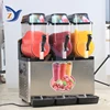 Slush machine 36L Commercial Three-cylinder Stainless Steel Milk Tea Juice Smoothie Refrigerated Temperature Control Adjustable 2
