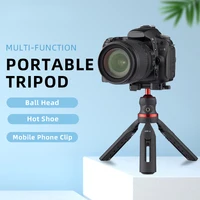 Mini Smartphone Tripod with Phone Holders for Camera Aluminum Tripod with Tripod Head for Camera DSLR ILDC Camcorder Projector - Image 4