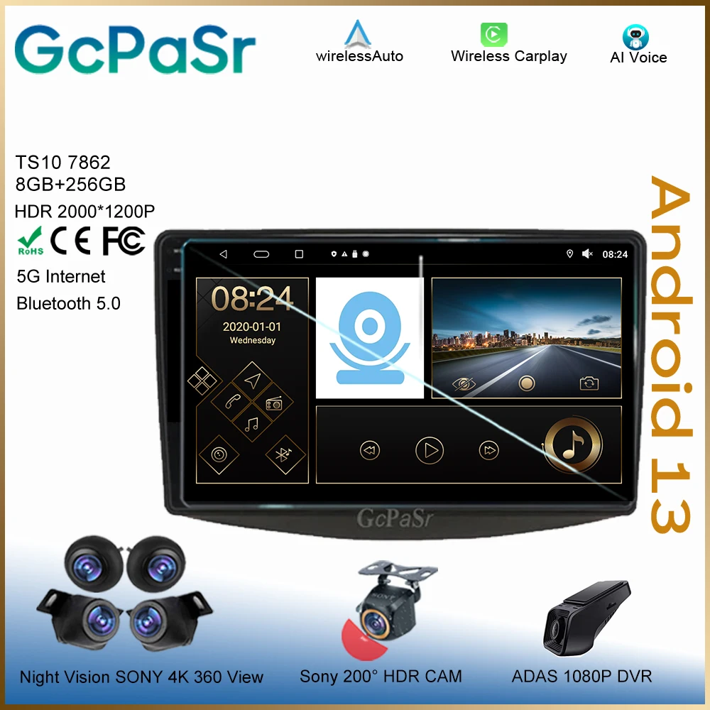 

Автомобильный Android для Mitsubishi Grandis 1 2003-2011 Bluetooth No 2din монитор для приборной панели Carplay радио навигация Сенсорный экран авто стерео