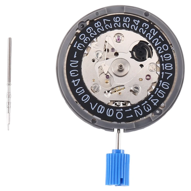 

NH35 Movement High Accuracy Date At 3 Datewheel 24 Jewels Automatic Self-Winding Black