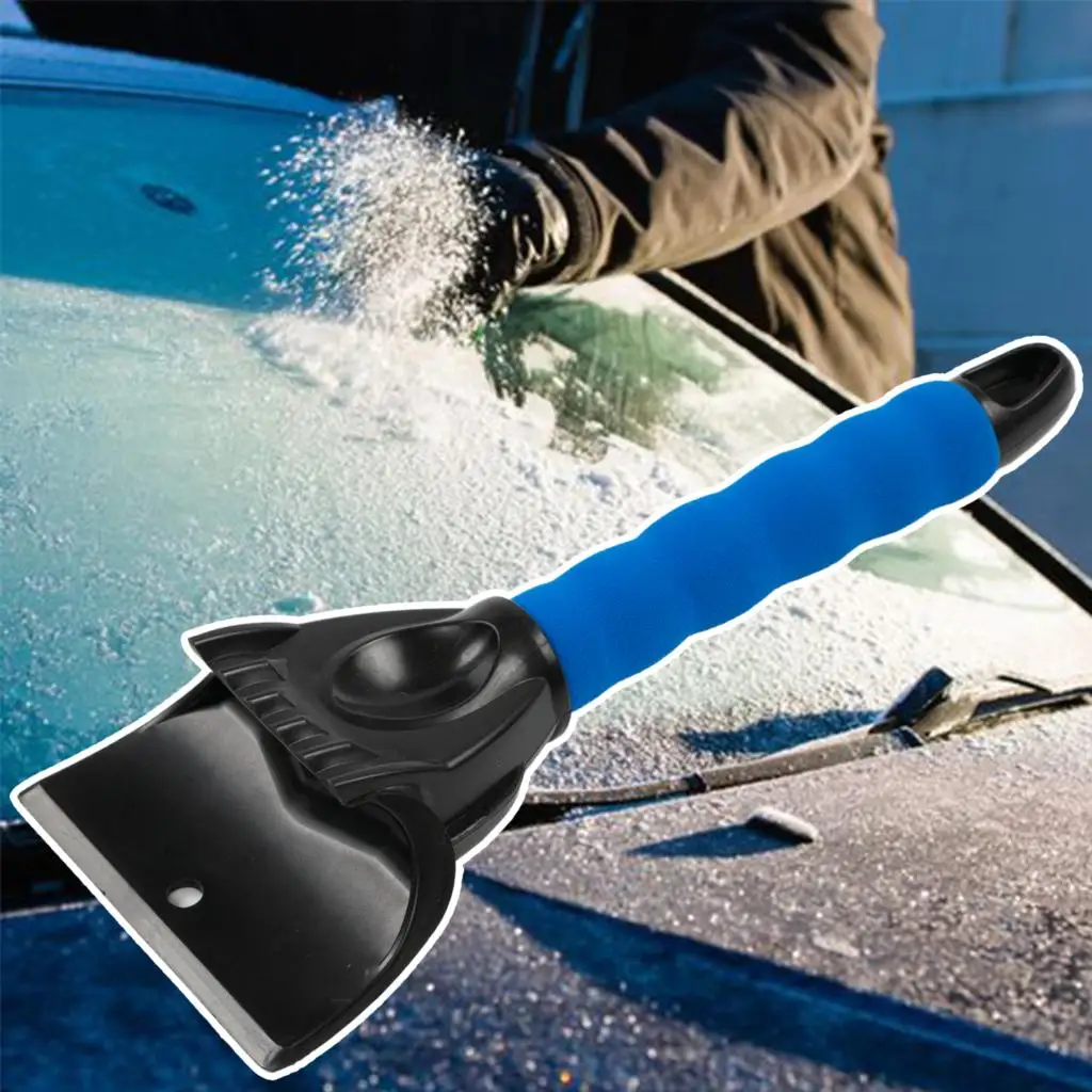 Snow Scraper Foam Material Snow Remover Tool Winter Car Ice Shovel Quick Removal Shovel Grip Auto Windshield Kit