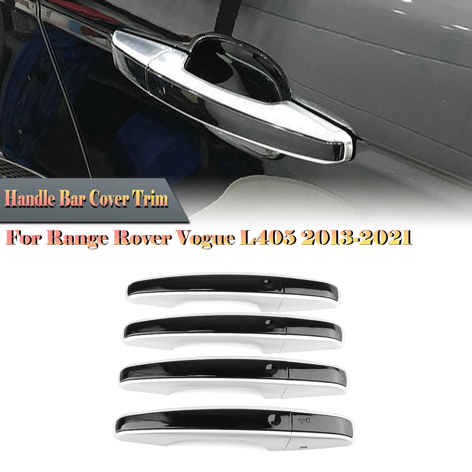 

Car Exterior Door Handle Cover Trim Hand Knob Shell Case Auto Part For Land Rover Range Rover Vogue L405 Evoque 2013-2021