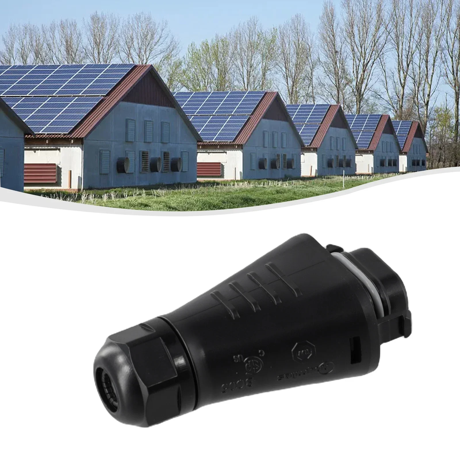 

Field Connector For Hoymiles BC05 Connector BC05-BR3M-02 For HMS Inverters 12 A Field Connector PV System Solar Accessories ﻿