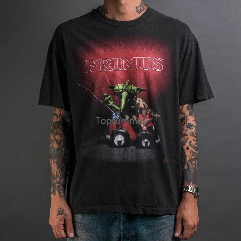 Maglietta Vintage 1992 Primus Varie Detriti