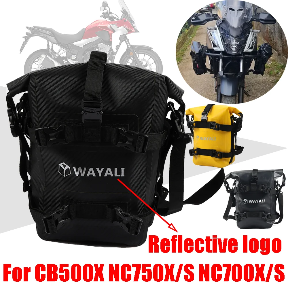 

Waterproof Bag Tool Storage Bag For Honda CB500X NC750X NC750S NC700X NC700S NC750 Accessories Frame Crash Bars Bags Backpack