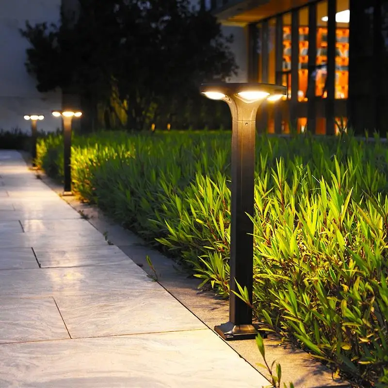 Outdoor Decor Solar Light Waterproof IP65 Garden Street Lights LED Monocrystalline Silicon Wafer Landscape Lawn Lamp Fixture 1 5m pcs flexible neon silicon tube led profiles housing recessed waterproof ip67 ribbon outdoor decor linear tape strip lights