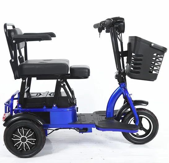 Hot Easy Carrying mini Folding 3 Wheel Electric tricycle new style tricycle  used custom