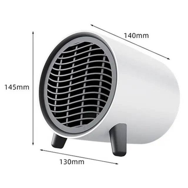 Hordozható Mini Elektromos Fűtő Ventilátor 220 V Eu Dugó Fűtés Meleg Levegő Fúvó Otthoni Iroda Tanulmányi Asztali Gépe Télen - Image 6