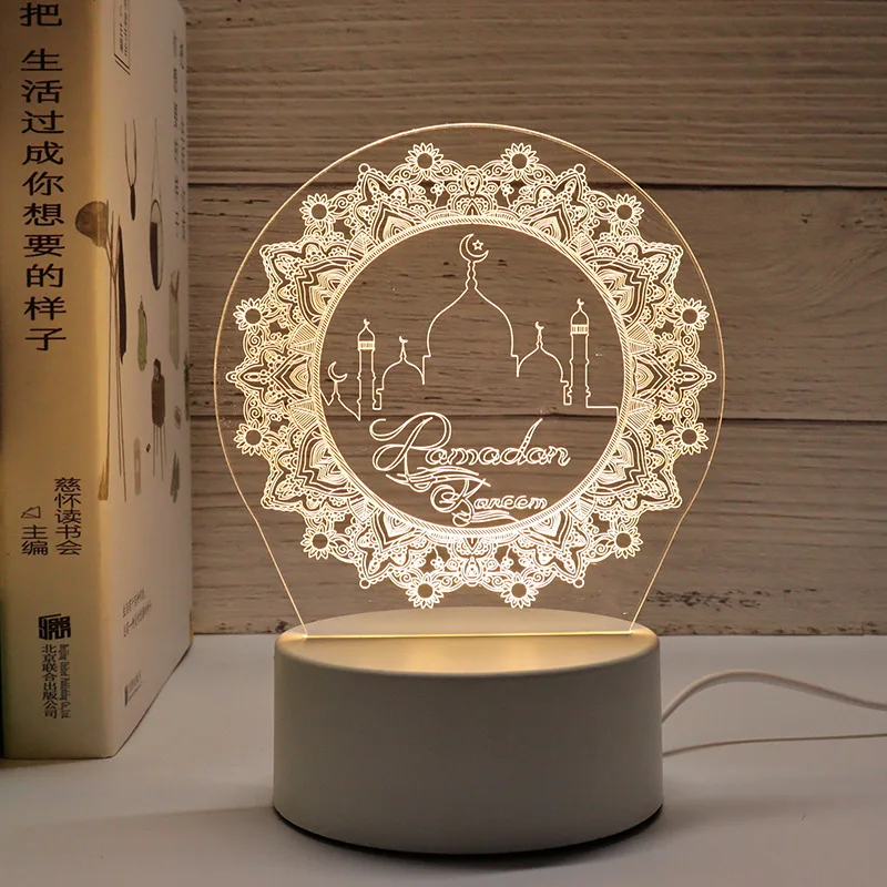 LED USB-Powered Islamic Festival Neon Night Light