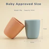 Baby Feeding Cup Water Bottle For Children Food Grade Silicone Bebe Learn To Drink Cup For Kids Baby Accessories Newborn 5
