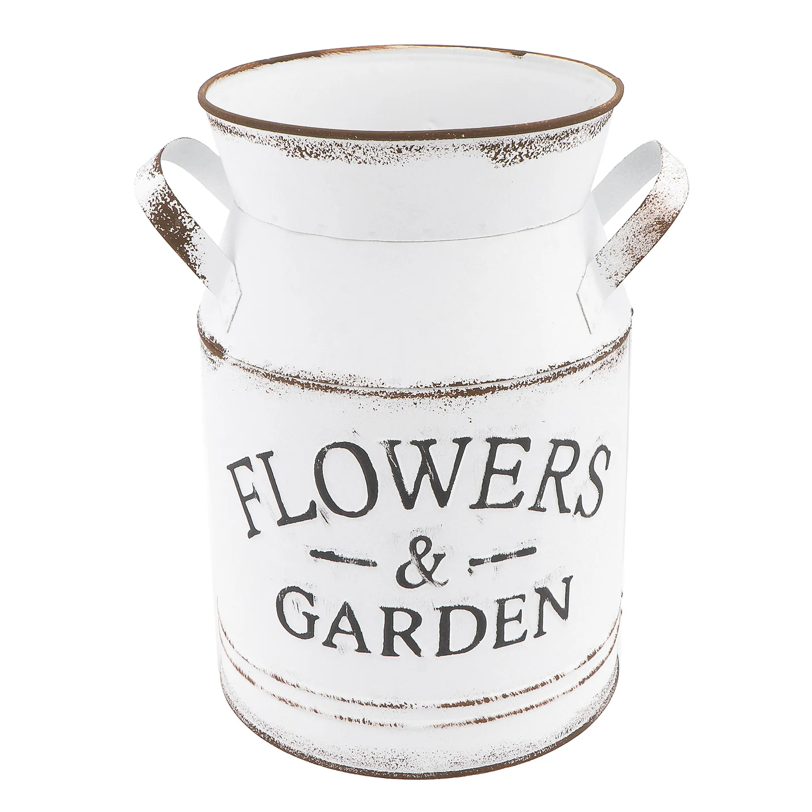 

Flower Arrangement Flower Pot Retro Flower Vase Metal Flower Kettle Desktop Ornament for Office Decor Size S L