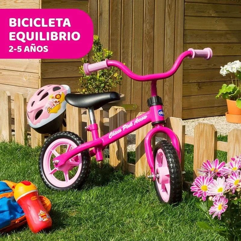 Chicco Bicicleta sin Pedales First Bike Para Aprender a Mantener el Equilibrio con Manillar(Niños de 2 a 5 Años) - Regalo de Navidad