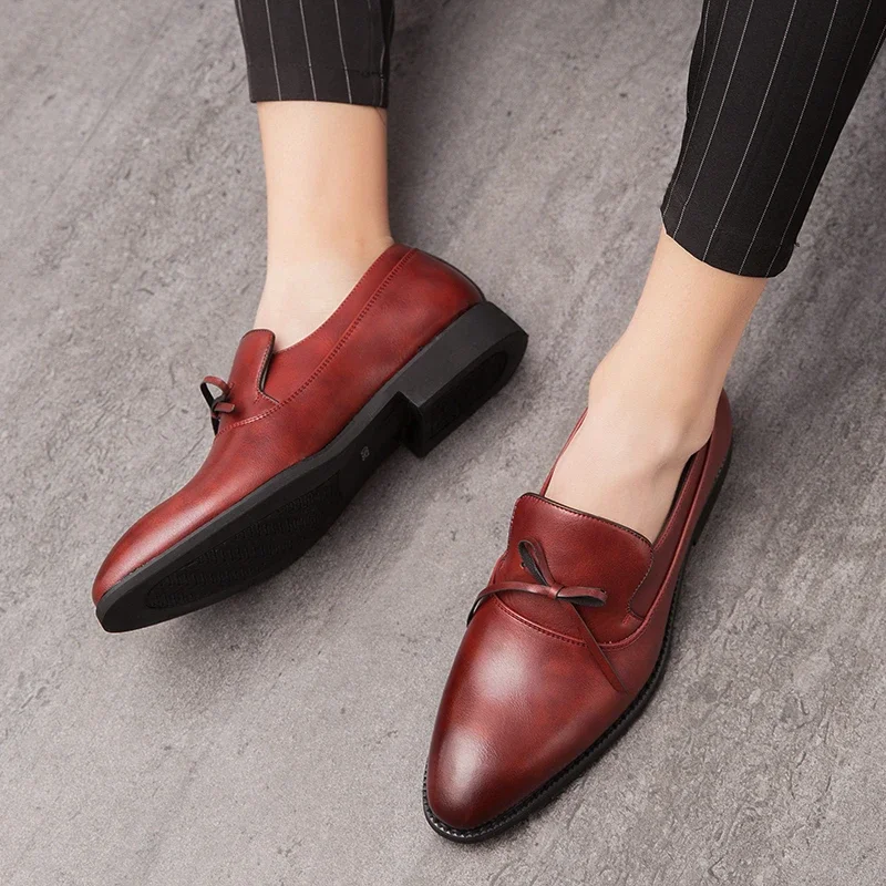 Men One Step Casual Shoes Classic Fashion Lefu Shoes Men Lightweight and Comfortable Outdoor Driving Shoes Size38-48