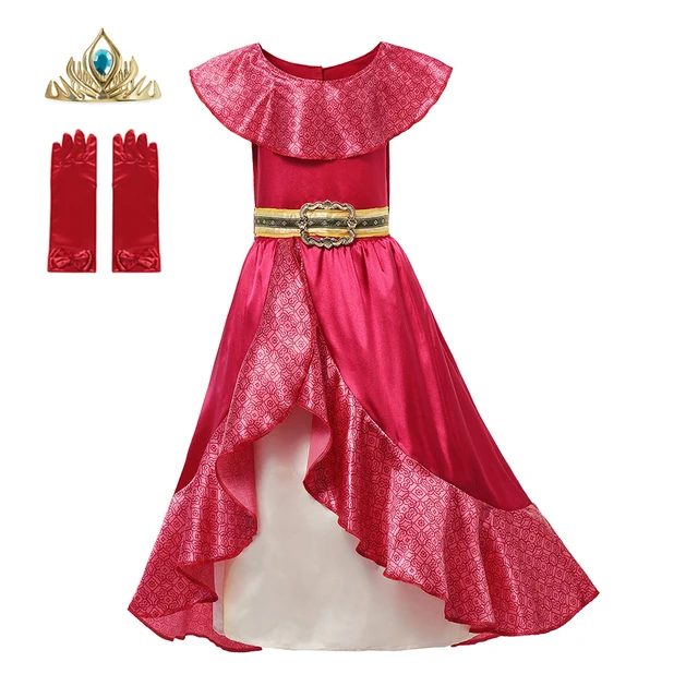 thumbnail image 1 of Disney-vestido de princesa Jasmine para fiesta de cumpleaños, conjunto de ropa de Cosplay de Aladdín, lámpara agic, Top, pantalones y diadema, 1 of 5