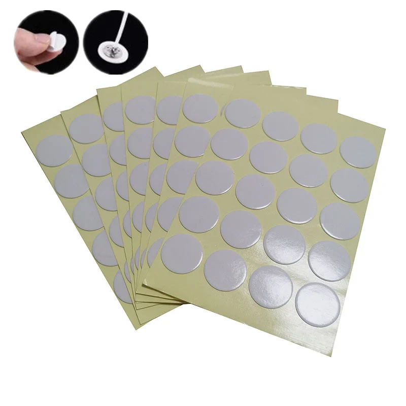 Candle Wick Stickers 100pc Candle Wick Stickers Adhesive Heat Resistance Foam Double-sided Tape for Wax Fixed Base Holder Stand Candle Making Supplie