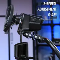 Racing Cockpit: TV Stand & Red Seat, Fits G923/G920/T500/Fanatec/T3PA/TGT, Stable Steering Wheel Stand (No Wheel/Pedals) 2