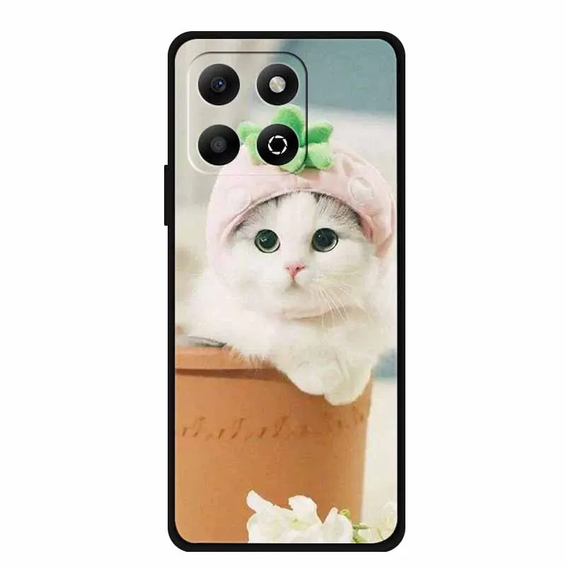 Cover Custodia Per Honor X6b in Silicone Tpu Gel Trasparente Ultra Slim