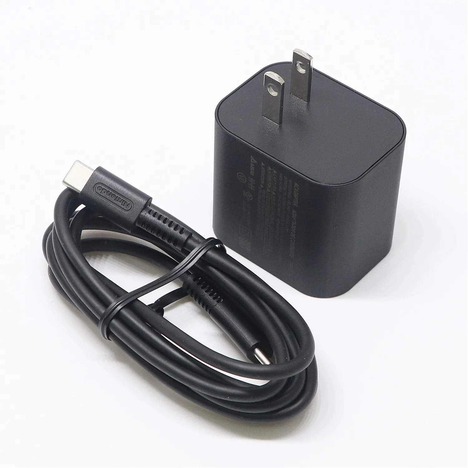 새로운 OEM 60W 전원 어댑터, 닌텐도 스위치 2 충전기, 60W 고속 충전 스위치 2 게임용 휴대용 전원 어댑터