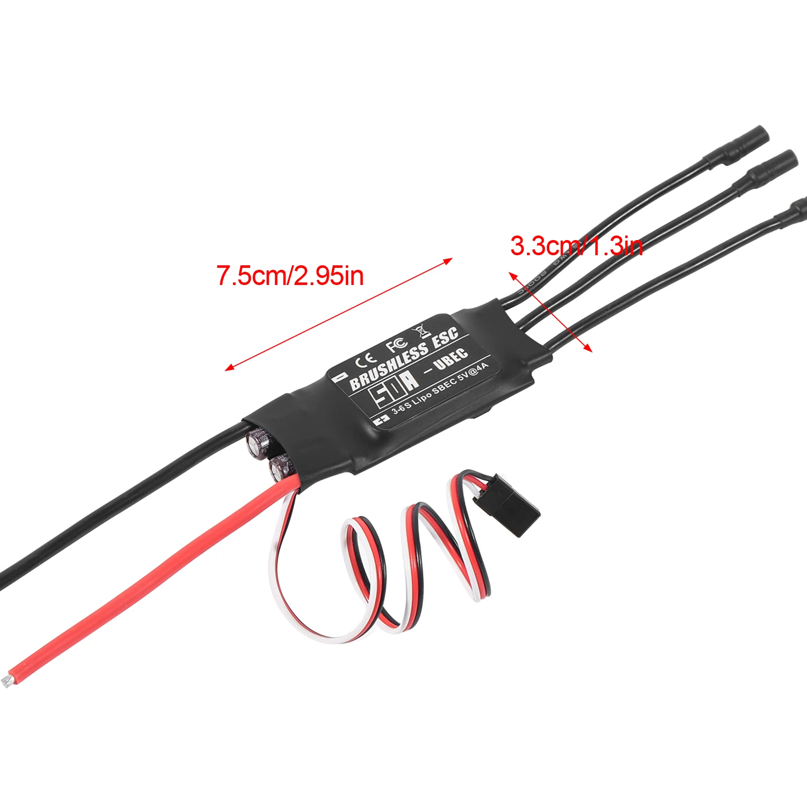 ESC Brushless 30A 40A 50A 60A 80A pour Drone RC Multicopter