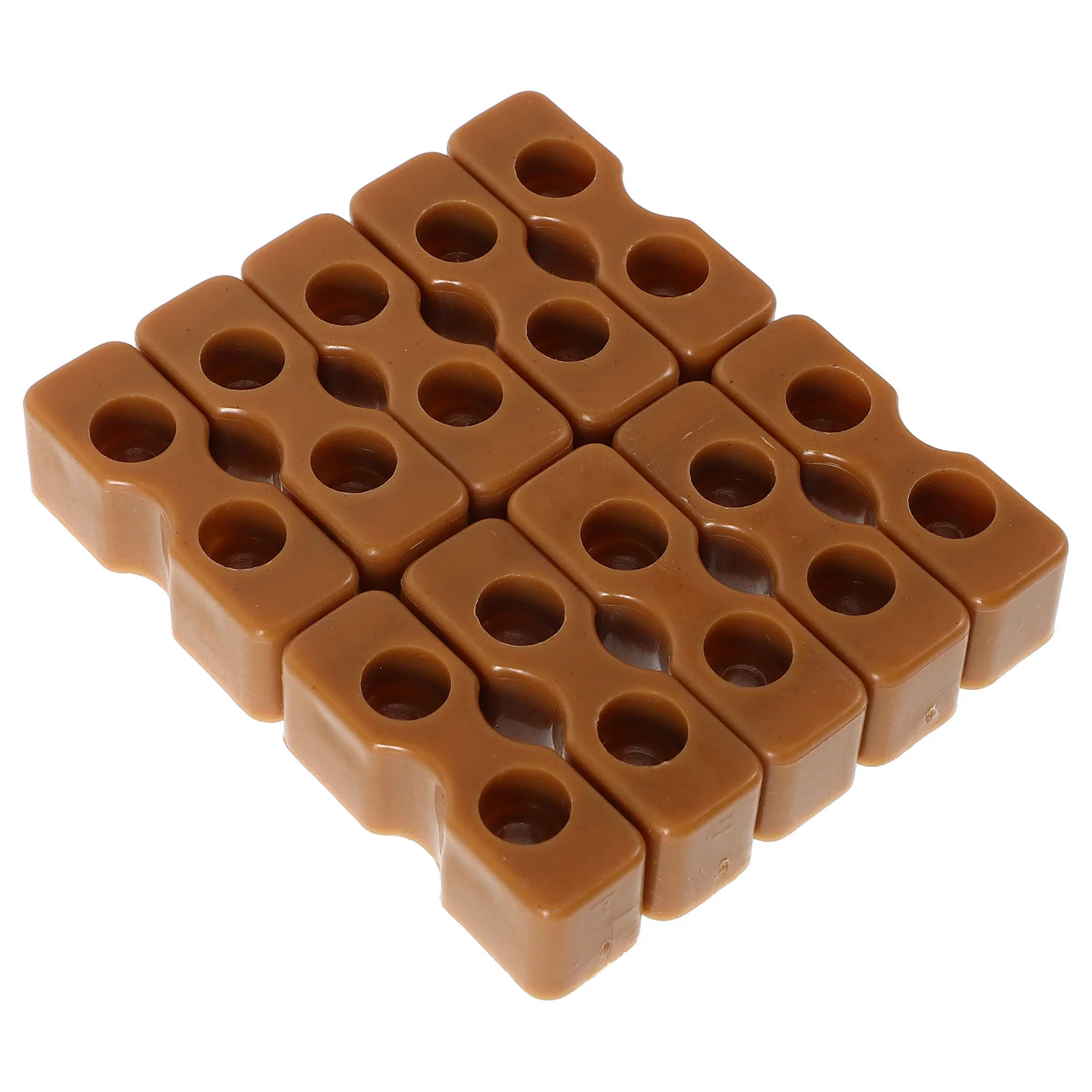 10 PCS Crib Accessories Bed Frames Replacement Parts Beige Fittings Hardware Baby