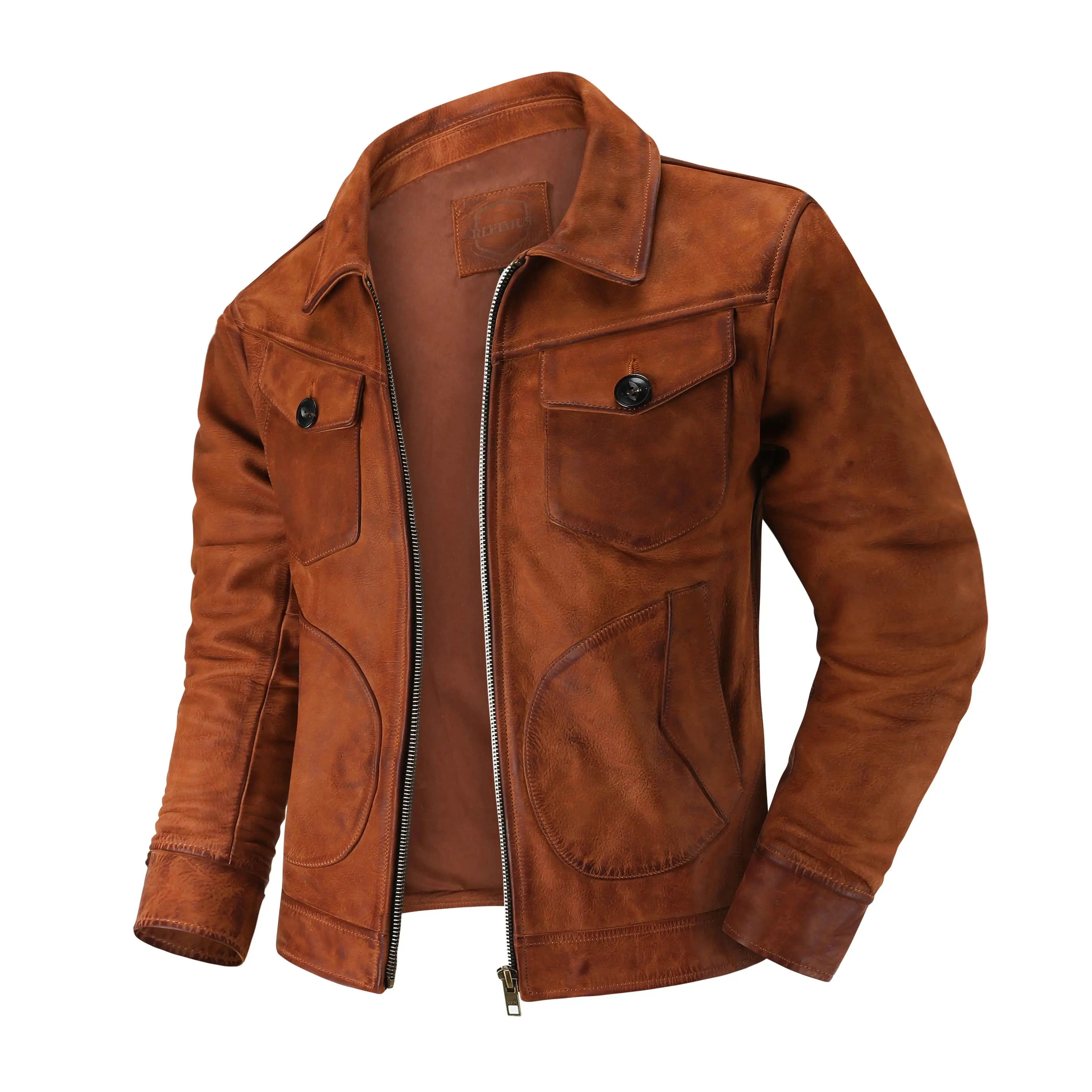 Jaqueta online couro usada preço