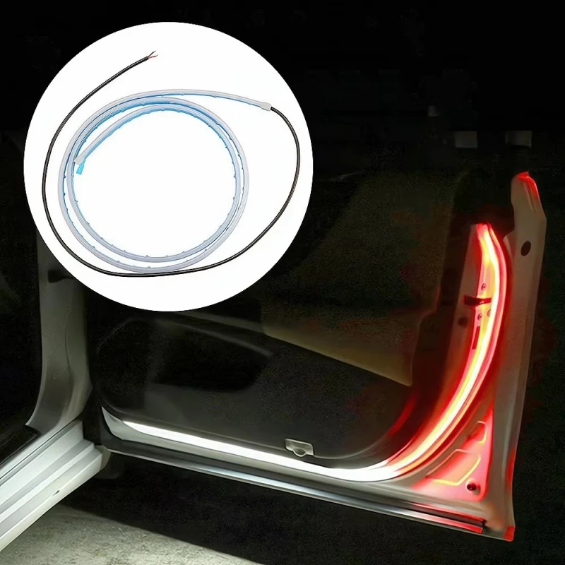 LED Car Door Warning Opening Decoration Welcome Light For Audi A1 A2 A3 8p 8v 8l A4 b6 b7 b8 b9 A5 A6 c5 c6 c7 A7 A8 Q2 Q3 Q4