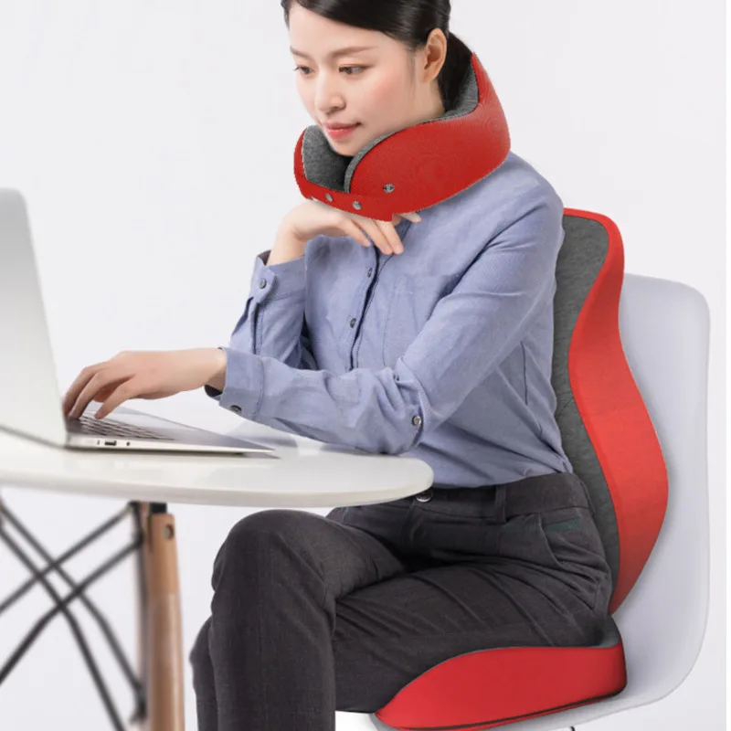 Comfort Office Chair Seat Cushion Pillow Back  Pillow Back Pain Sitting  Chair - Soft - Aliexpress