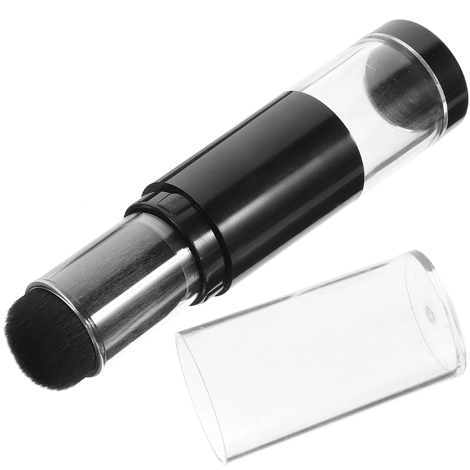 

Retractable Blush Brush Refillable Loose Powder Bottle Jars Color Highlight Contour Blush Powder Cosmetics