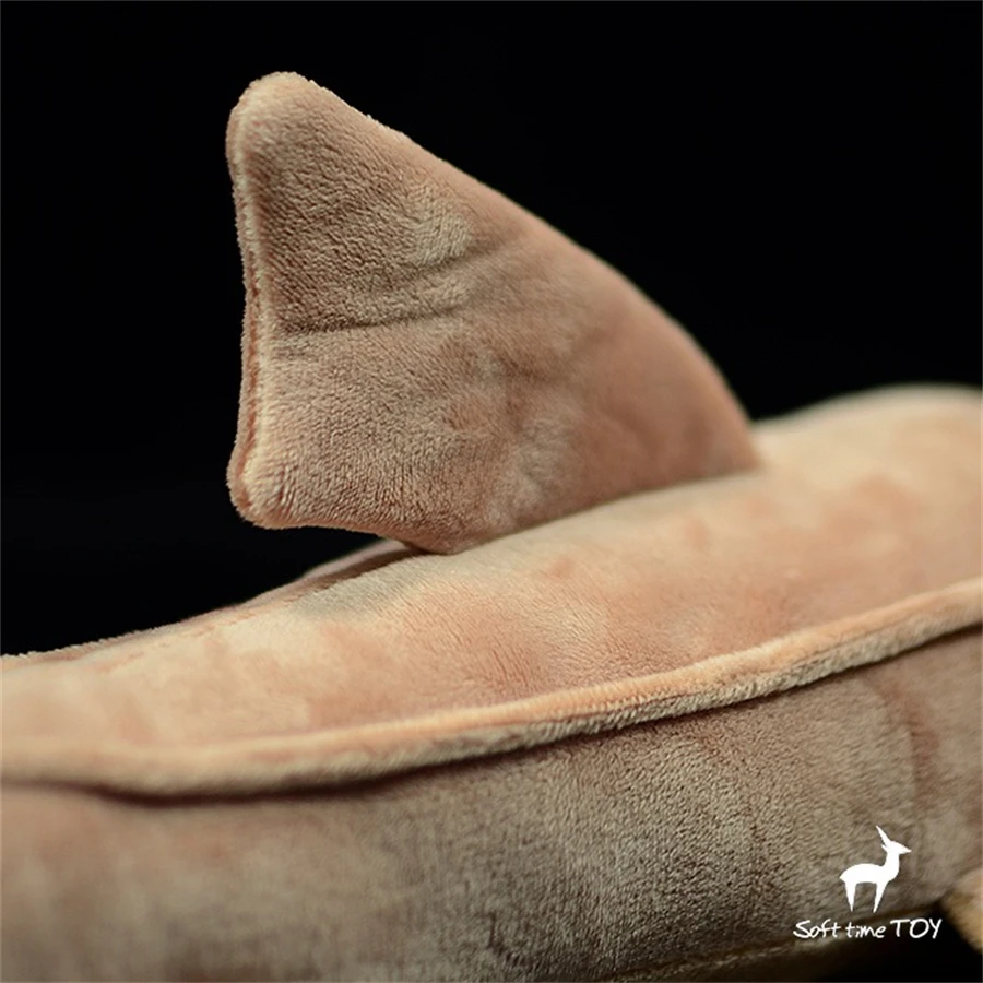 Pristiophorus Cirratus High Fidelity Anime Cute Plushie Saw Shark Plush Toys Lifelike Animals Simulation Stuffed Doll Kawai Toy 5