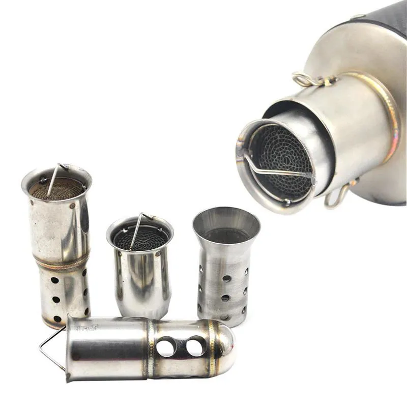 

Глушитель выхлопных газов для мотоцикла, шумоизолятор, шумоизолятор, 51 мм, универсальный Передний катализатор, съемный глушитель для Akrapovic AR SC