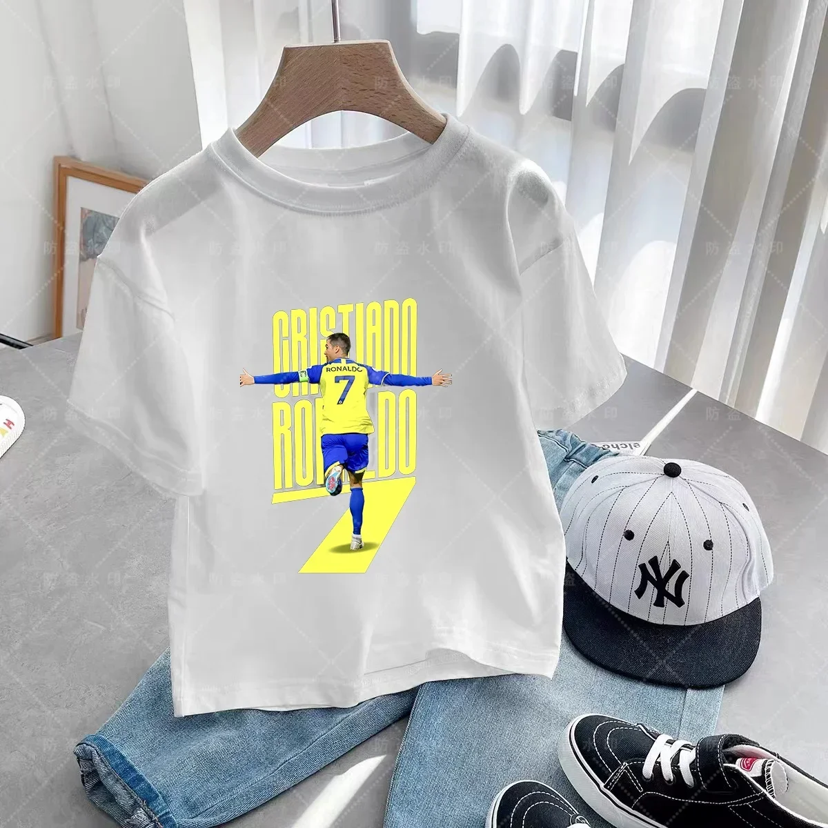Summer Cotton Cristiano Ronaldo Kids T-shirt - Outdoor Casual Sports Tee