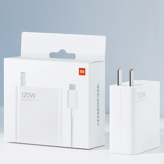 Xiaomi 120W Charging Combo Cargador USB-A Blanco