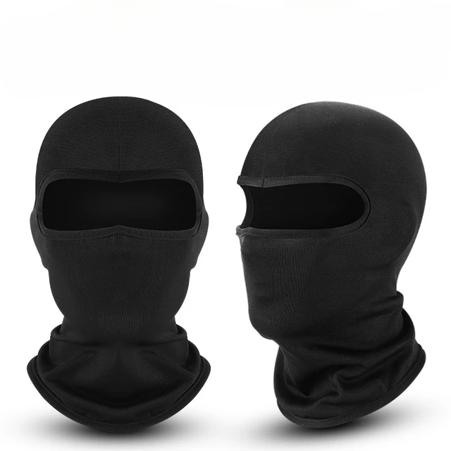 Cagoule masque facial de Moto casque de Moto Bandana capuche Ski cou masque complet coupe-vent anti-poussière masque facial masque de motard pour hommes 1
