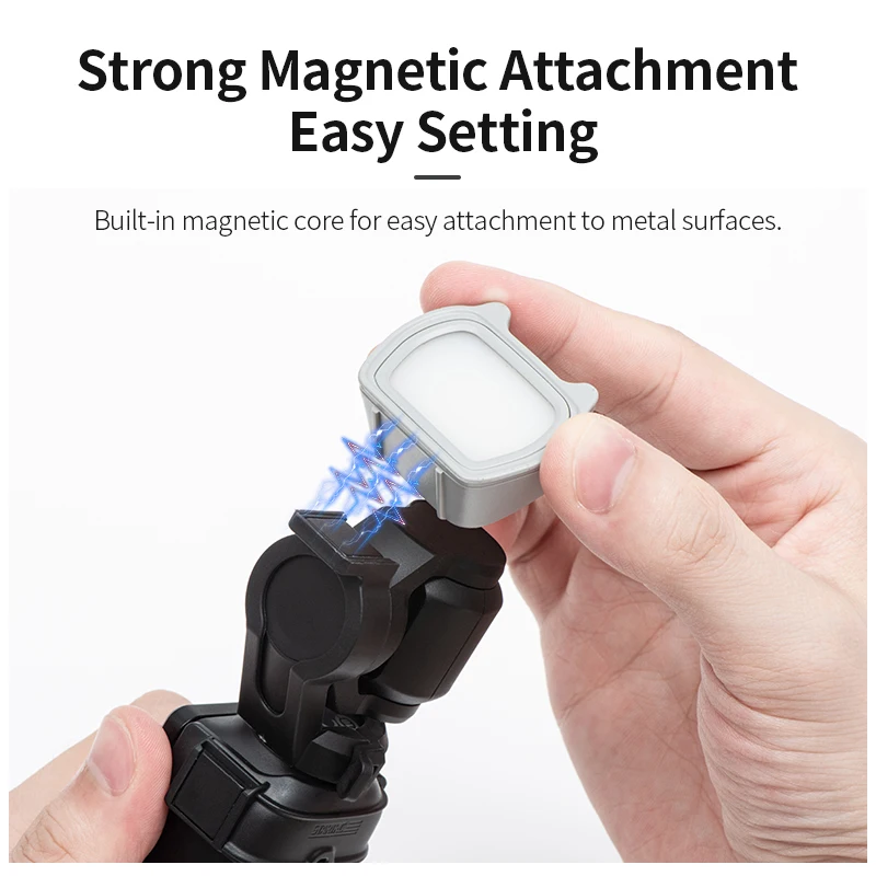 STARTRC Mini Portable LED Video Light with 3 Mode Light Photographic Fill For DJI OSMO Pocket 3 Camera Accessories camera accessories