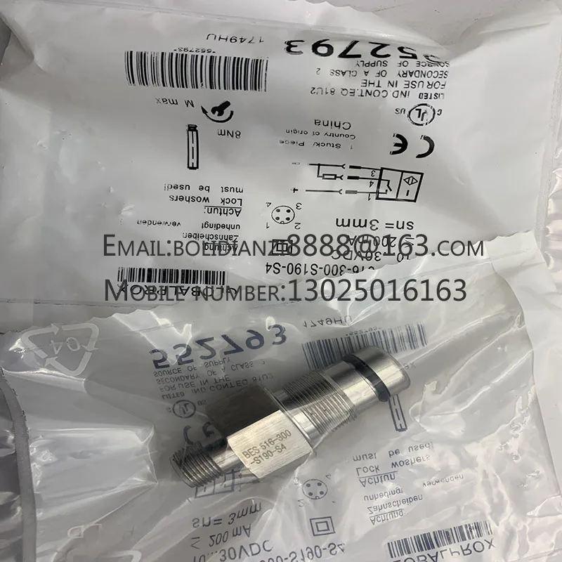 Новый датчик приближения 516-300-S163-S4-D BES 516-300-S263-S4-D в наличии