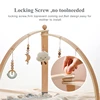 A Baby Play Gym Set Cartoon Cloud Rattle Pendant Baby Room Crib Stroller Decorative Toys Soft Cotton Baby Sensory Toys Baby Gift 6