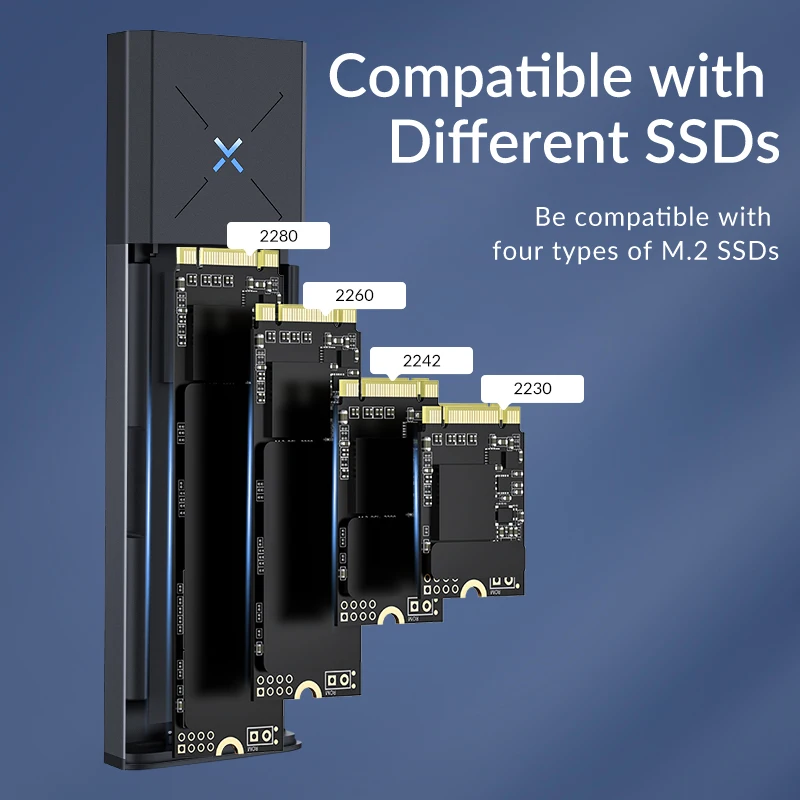 iDsonix SSD Case M.2 NVMe SATA Enclosure Dual Protocol NVME PCIE NGFF SATA External Hard Drive Box Support UASP for Laptop external hard drive case,ssd enclosure,external hard drive box,hard drive enclosure